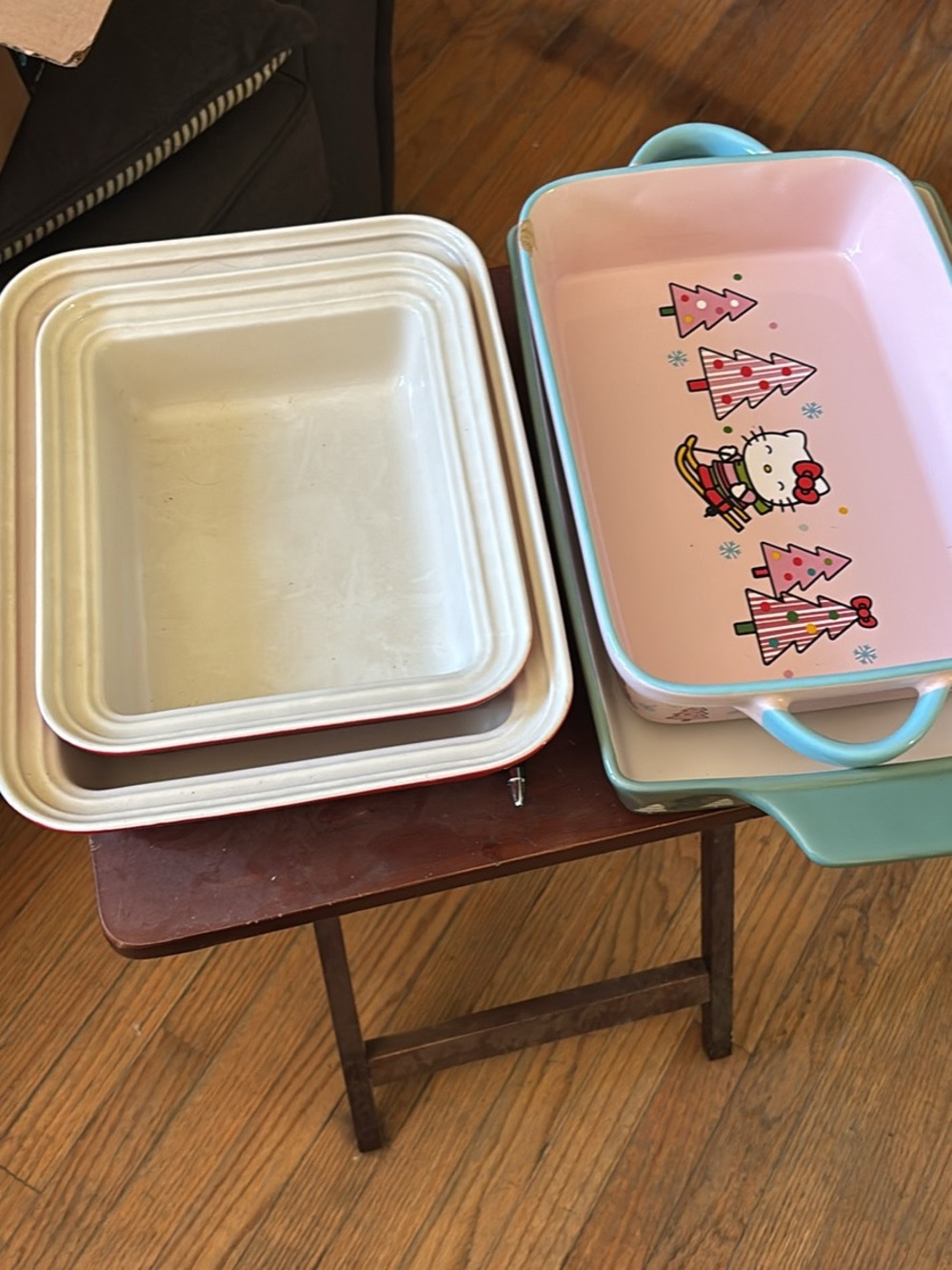 4x Ceramic Baking Dishes